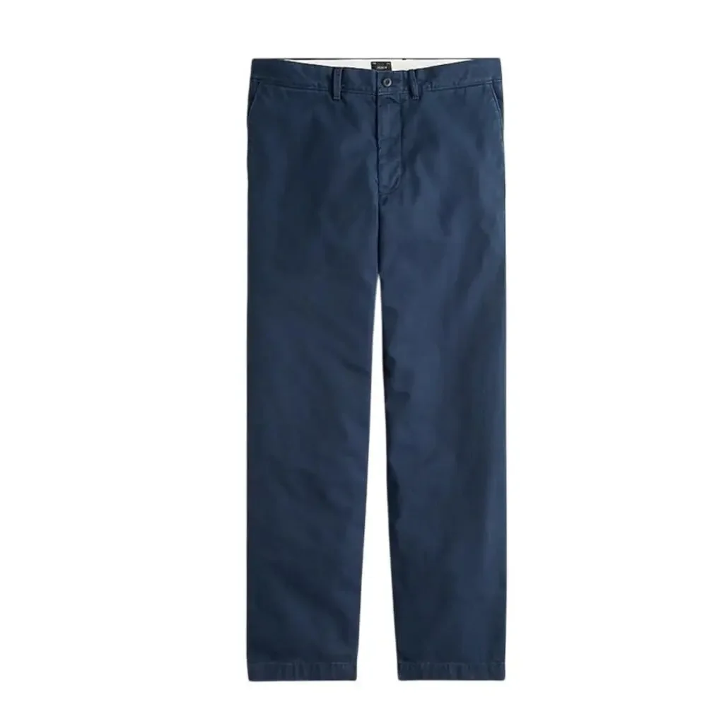 J.CREW Classic Chino Pants Storm Navy Sz 31W 32L NWT Preppy Classic Coastal